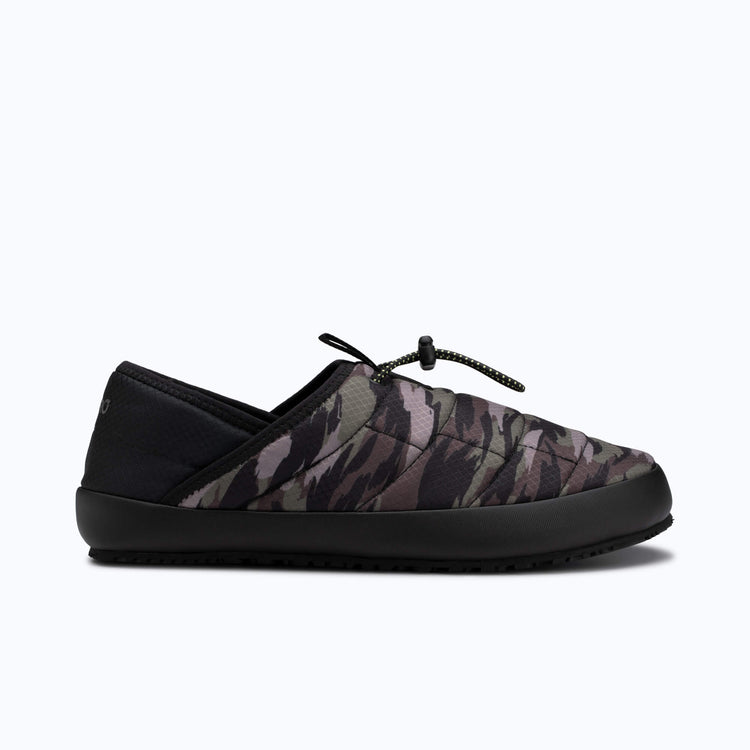Xero Shoes Pagosa Fireside Men Shoe in Army Green Camo with Toe Facing Right