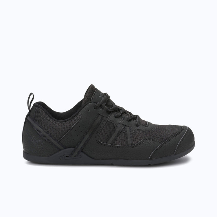 Xero Shoes Prio Men Shoe in Black with Toe Facing Right