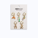 Xero Shoes 5-Piece 'Good Vibes' Dangling Shoe Charms