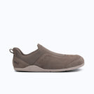 Xero Shoes Coast Suede men's barefoot sneaker in Morel, outer side view
