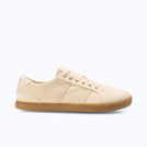 Xero Shoes Dillon Canvas Women Sneaker at Off-White with Toe Facing Right