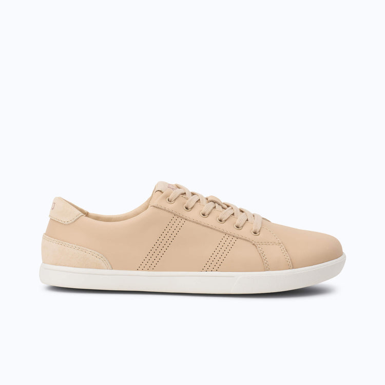 Xero Shoes Dillon Leather Women Shoe in Tan with Toe Facing Right