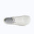 Xero Shoes Dillon women's barefoot shoe in White, mesh, top-down view