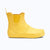Xero Shoes Women's Gracie Barefoot Rain Boot in Yellow with Toe Facing Right