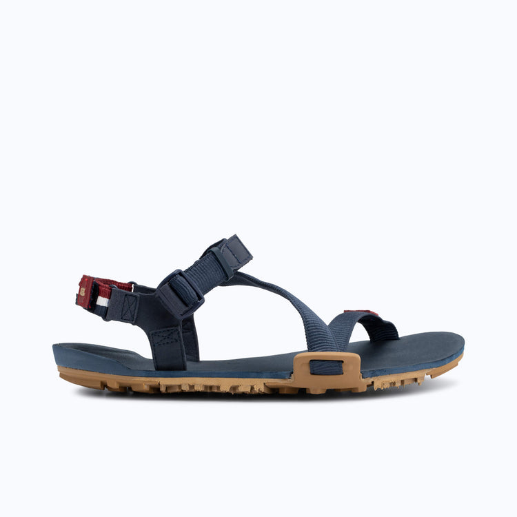 Xero Shoes Z-Trail EV - Men Sandal in Navy with Toe Facing Right
