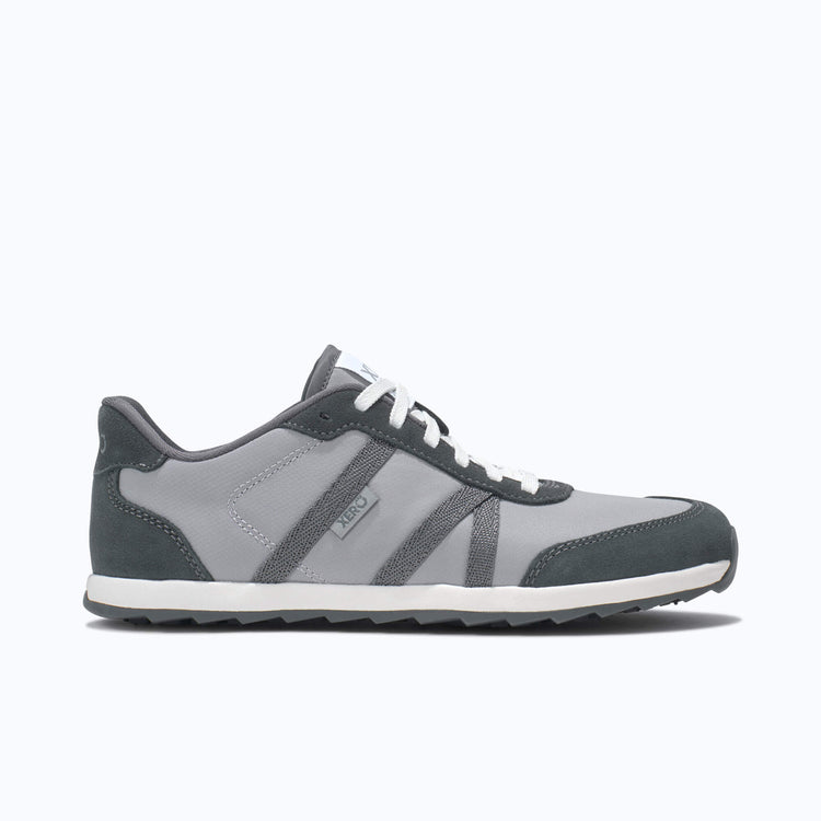 Xero Shoes Wynn Women Shoe in Gray with Toe Facing Right