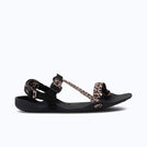 Xero Shoes X-Trek Women Sandal in Leopard with Toe Facing Right