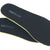 Xero Shoes Replacement Insoles Big Kids in Black with Yellow Trim and With Toe Facing Bottom Right